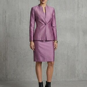Rena Rowan Jones New York VTG 90s Silk Blazer, Jacket